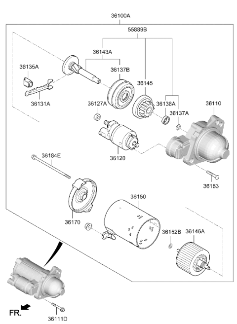 2024 Hyundai Elantra Gas Starter Diagram 3