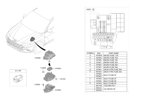2024 Hyundai Elantra Gas Front Wiring Diagram 3