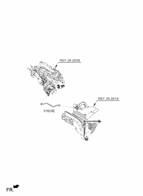 2024 Hyundai Elantra Gas Fuel Line Diagram 2