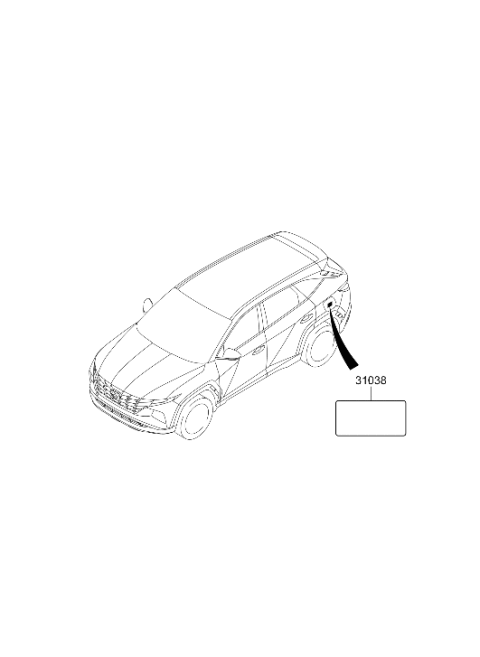 2024 Hyundai Tucson Hybrid Fuel System Diagram 4