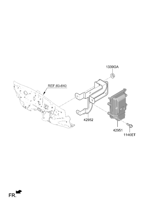 2024 Hyundai Tucson Hybrid Auto Transmission Case Diagram 4
