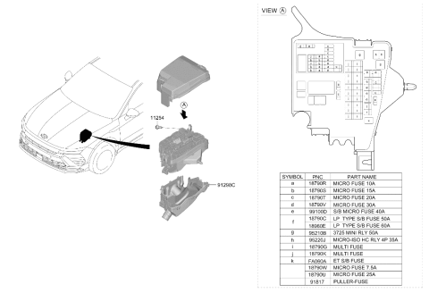 2025 Hyundai Sonata Hybrid Front Wiring Diagram 2