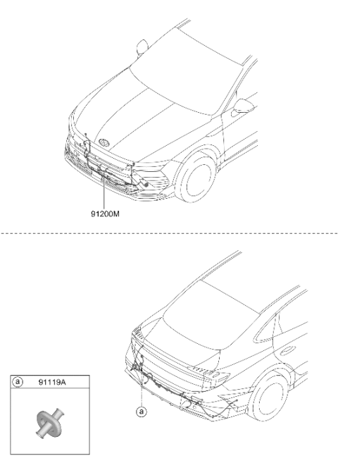 2025 Hyundai Sonata Hybrid Miscellaneous Wiring Diagram 3