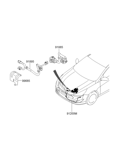 2015 Hyundai Sonata Hybrid Miscellaneous Wiring Diagram 3