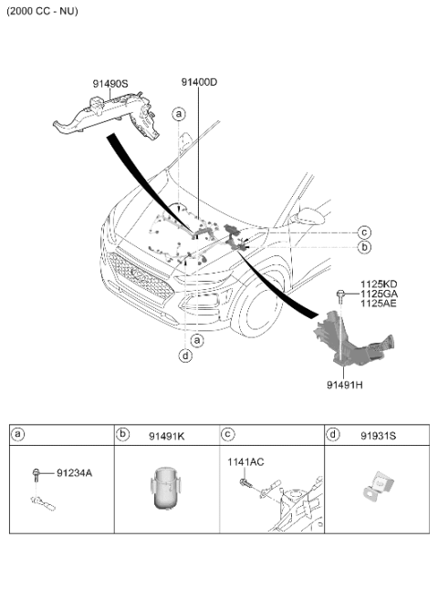 2018 Hyundai Kona Control Wiring Diagram 2