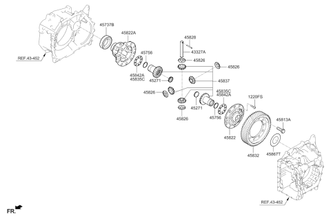 2018 Hyundai Kona Transaxle Gear - Auto Diagram 3