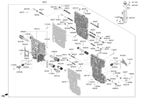 2018 Hyundai Kona Transmission Valve Body Diagram 2