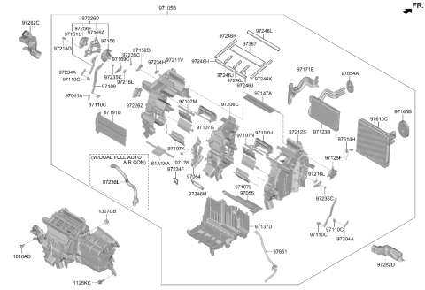 2026 Hyundai Tucson Intake Actuator Diagram for 97162-1JAA0