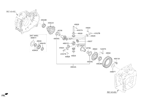 2025 Hyundai Tucson Korean made Transaxle Gear - Auto Diagram 2