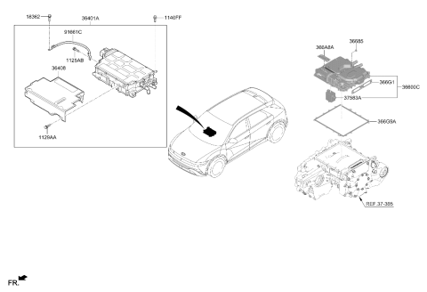 2025 Hyundai Ioniq 5 Electronic Control Diagram 2