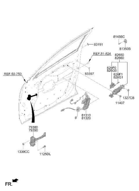 2026 Hyundai Ioniq 5 BOLT(W/WASHER) Diagram for 79379-PI000