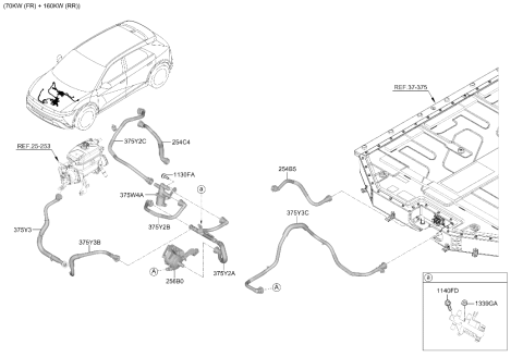 2025 Hyundai Ioniq 5 Cooling System Diagram 4