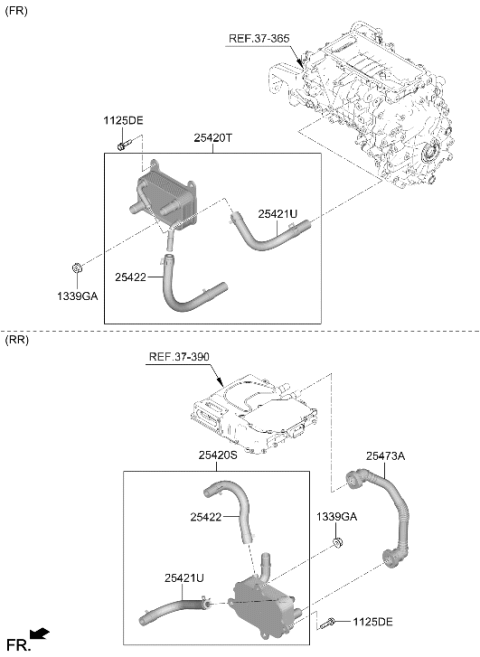 2025 Hyundai Ioniq 5 Cooling System Diagram 5