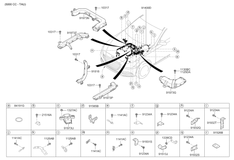 2018 Hyundai Genesis G80 Control Wiring Diagram 3