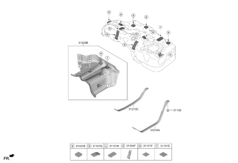 2023 Hyundai Kona N Fuel System Diagram 2