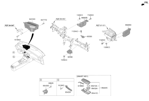 2023 Hyundai Genesis G70 Relay & Module Diagram 2