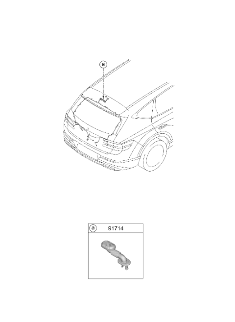 2021 Hyundai Genesis GV80 Door Wiring Diagram 2
