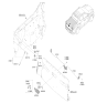 Diagram for 2024 Hyundai Santa Cruz Door Lock Switch - 81821-K5000