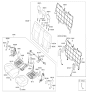 Diagram for 2024 Hyundai Santa Cruz Seat Cover - 89260-K5010-WDB