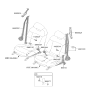 Diagram for 2024 Hyundai Tucson Seat Belt - 88810-CW000-NNB