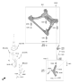Diagram for 2026 Hyundai Santa Cruz Front Cross-Member - 62405-R5000