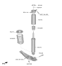 Diagram for 2024 Hyundai Santa Fe Coil Spring Insulator - 55334-P2000