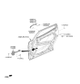 Diagram for 2024 Hyundai Santa Cruz Door Handle - 83651-K5000-CA