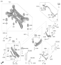Diagram for 2024 Hyundai Santa Cruz Sway Bar Bushing - 55510-K5500