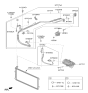 Diagram for Hyundai Sonata A/C Hose - 97762-L1900