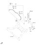 Diagram for 2026 Hyundai Elantra Sway Bar Bracket - 54814-D3000