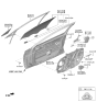 Diagram for 2023 Hyundai Sonata Door Latch Assembly - 81320-L1030