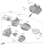 Diagram for 2025 Hyundai Sonata Alternator - 37300-2SGD1