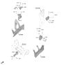 Diagram for Hyundai Sonata Engine Mount - 21830-L1350