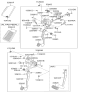 Diagram for 2010 Hyundai Elantra Brake Light Switch - 93810-2H000