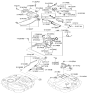 Diagram for Hyundai Elantra Fuel Filler Neck - 31030-2H610