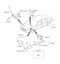 Diagram for Hyundai Elantra Yaw Sensor - 95690-2H750