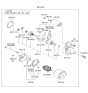 Diagram for Hyundai Elantra Starter Motor - 36100-23071-RM
