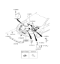 Diagram for 2010 Hyundai Elantra Battery Cable - 91860-2H000