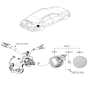 Diagram for Hyundai Ioniq 6 Fuel Filler Housing - 815C0-KL000