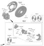 Diagram for 2024 Hyundai Ioniq 6 Brake Disc - 58411-GI000