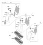 Diagram for 2025 Hyundai Ioniq 6 Armrest - 89900-KL530-UDP