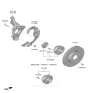 Diagram for 2025 Hyundai Ioniq 6 Steering Knuckle - 51711-KL100