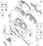 Diagram for 2024 Hyundai Ioniq 6 Mirror Switch - 93530-KL200-YFE