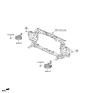 Diagram for 2024 Hyundai Ioniq 6 Horn - 96611-KL000