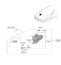 Diagram for 2024 Hyundai Ioniq 6 Washer Reservoir - 98611-KL000