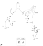 Diagram for 2024 Hyundai Ioniq 6 Brake Line - 58731-CV000