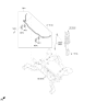 Diagram for 2024 Hyundai Ioniq 6 Sway Bar Link - 54831-CV000