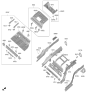 Diagram for Hyundai Ioniq 6 Floor Pan - 65530-KL000