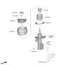 Diagram for 2025 Hyundai Ioniq 6 Shock Absorber - 54651-KL210