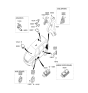 Diagram for 2008 Hyundai Sonata Car Speakers - 96330-3K200